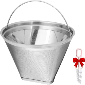 𝙐𝙥𝙜𝙧𝙖𝙙𝙚𝙙 for Moccamaster Filters, #4 Coffee Filter, Coffee Filter for Technivorm Moccamaster KBGV and KBT Coffee Machines, Metal Coffee Filter, Reusable Metal Filters.