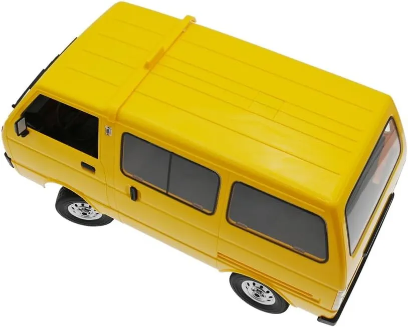 1: 10 Scale WPL D42 RC Car Van, 4CH High-Speed Off-Road Drift Truck with LED Light Electric 2.4G Full Proportion Remote Control Crawler Vehicle for Adults – RTR / 1 Battery