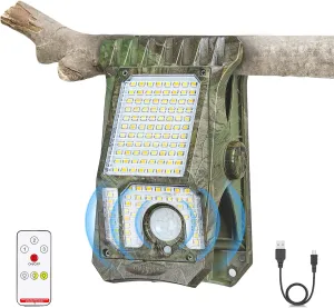 1000LM High Bright Solar Camping Lights, 118LED Solar Powered & USB Rechargeable Camping Essentials, IP68 Waterproof Portable Solar Emergency Lights Outdoor for Tent RV Power Outage