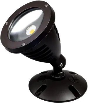 1100LM LED Flood Light, LED Outdoor Security Light, Exterior Flood Lights Fixture with CREE LED Source for Landscape Light, Commercial, Home, Garden, Yard, Waterproof, Brown