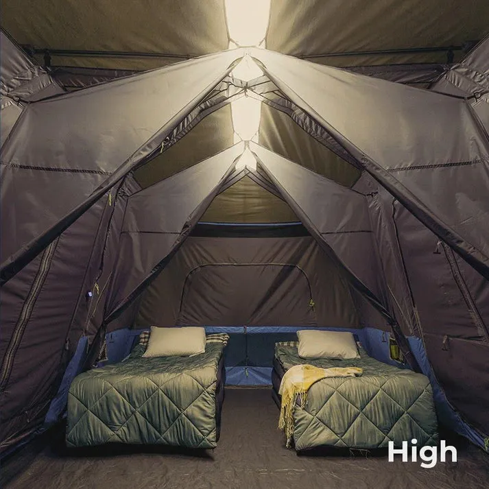 12 Person Lighted Instant Cabin Tent