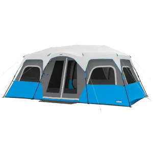 12 Person Lighted Instant Cabin Tent