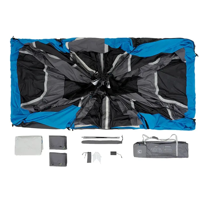 12 Person Lighted Instant Cabin Tent