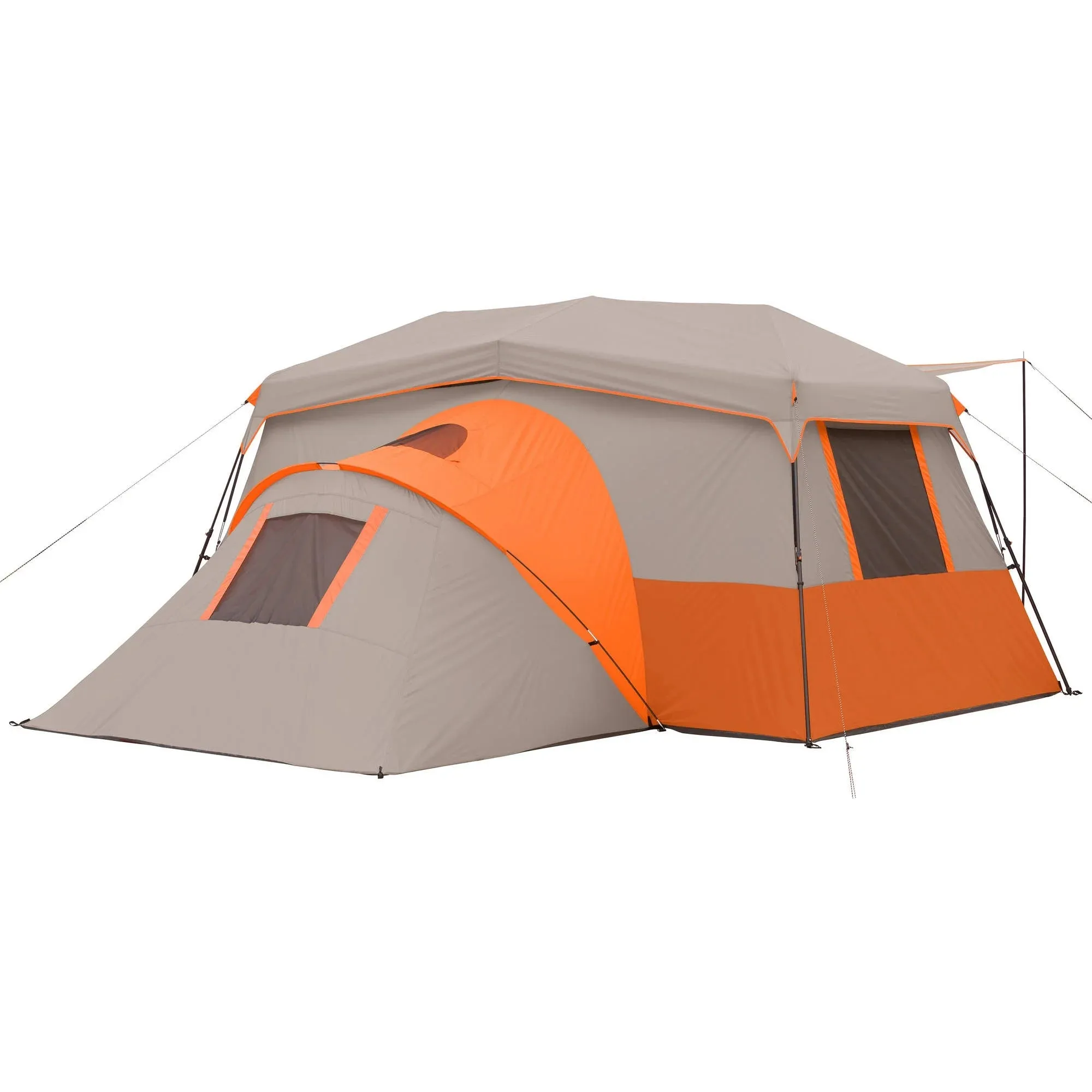 14' x 14' Instant Cabin Tent for 11 with Private Room - Ultimate Family Camping Comfort!