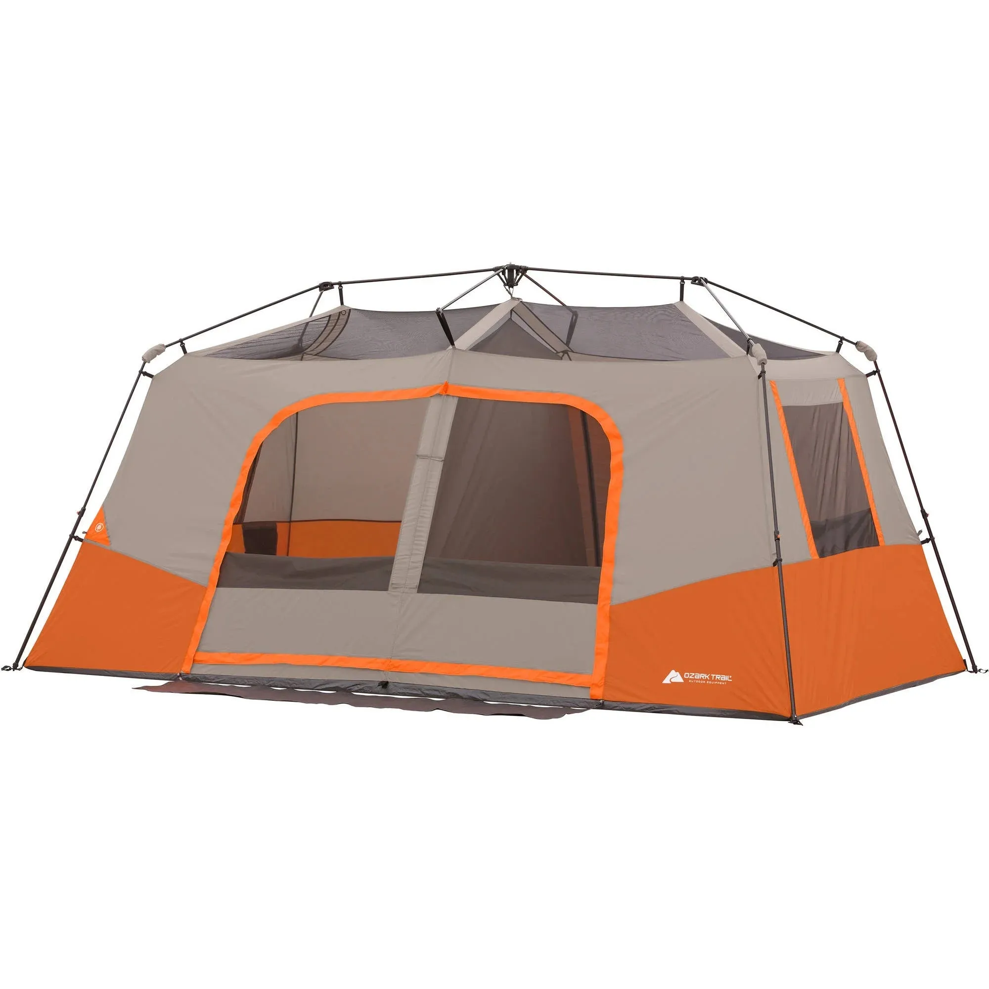 14' x 14' Instant Cabin Tent for 11 with Private Room - Ultimate Family Camping Comfort!