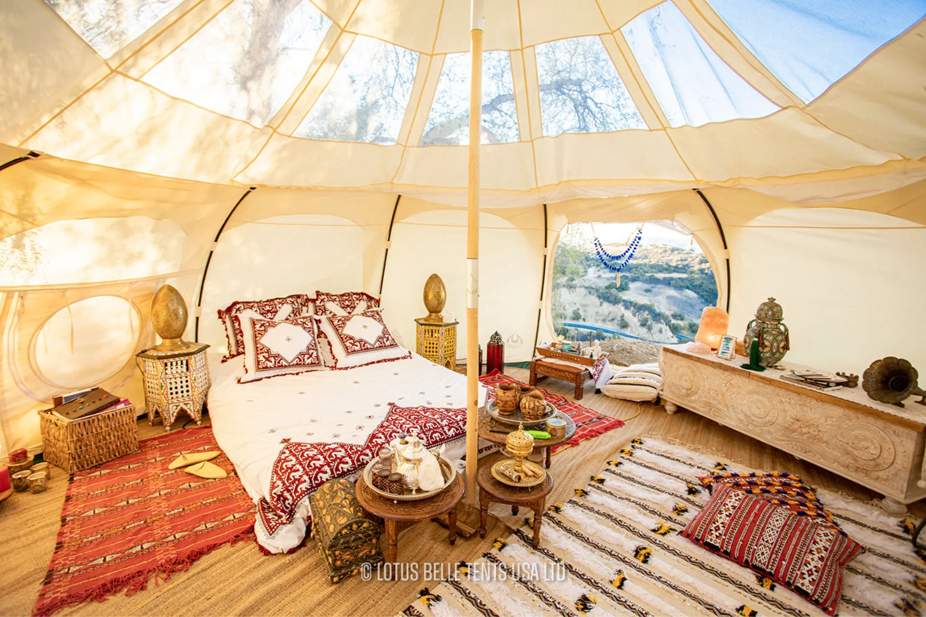 16ft Lotus Belle Stargazer Deluxe Tent