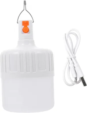 1pc Led Camping Light Rechargeable Emergency Lamp Solar Charging Multi-Purpose Tent Light for Outdoor Activities Portable and Design for Camping and Emergencies