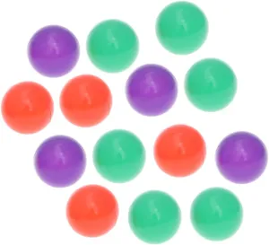 200PCS Crush Ocean Balls for Safe Plastic Pit Balls Macaron Mixed Colors Bath and Educational for Playhouses