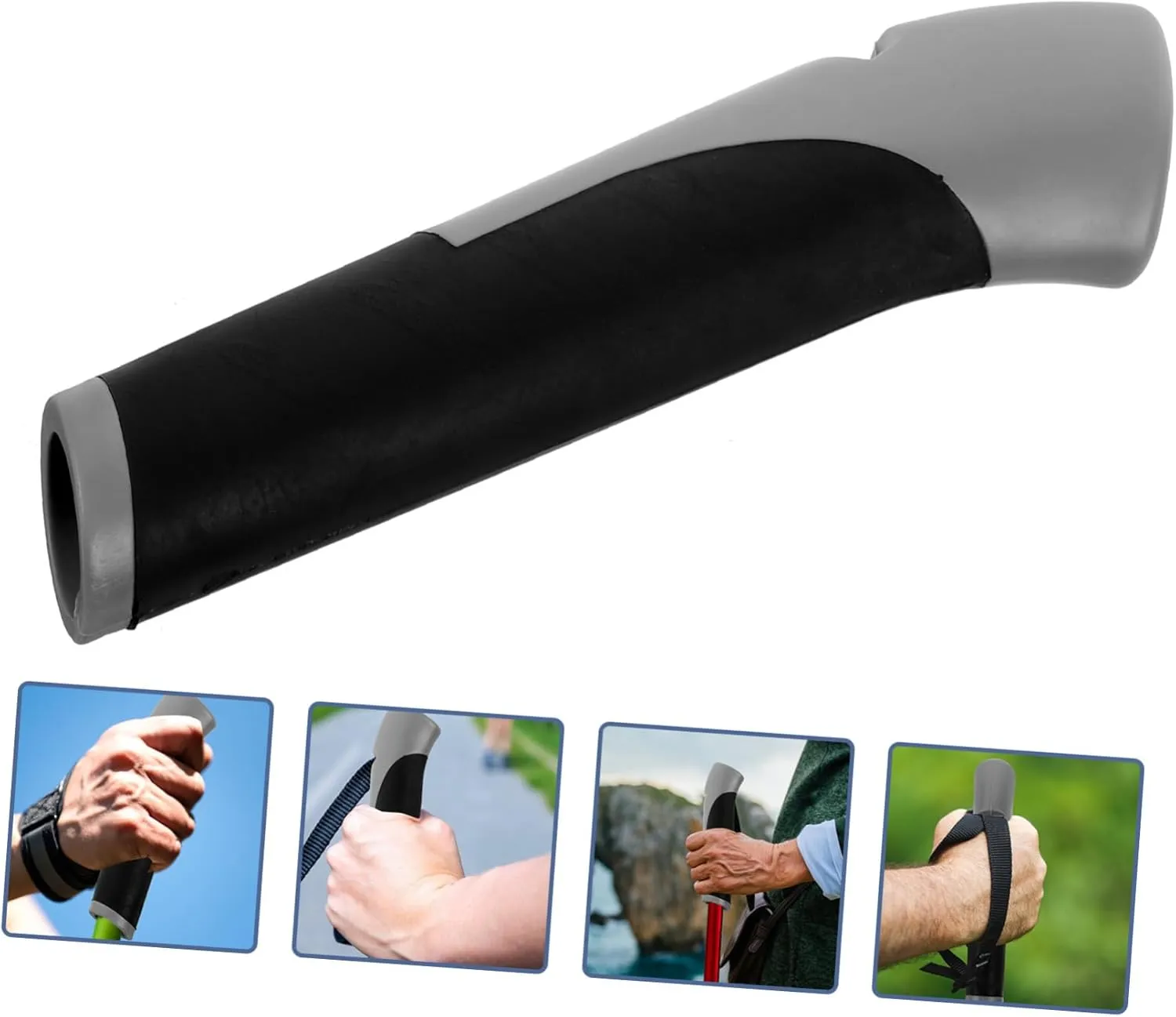 2pcs Trekking Pole Handle Skiing Supplies Trekking Stick Handle Trekking Pole Tool Handle for Ski