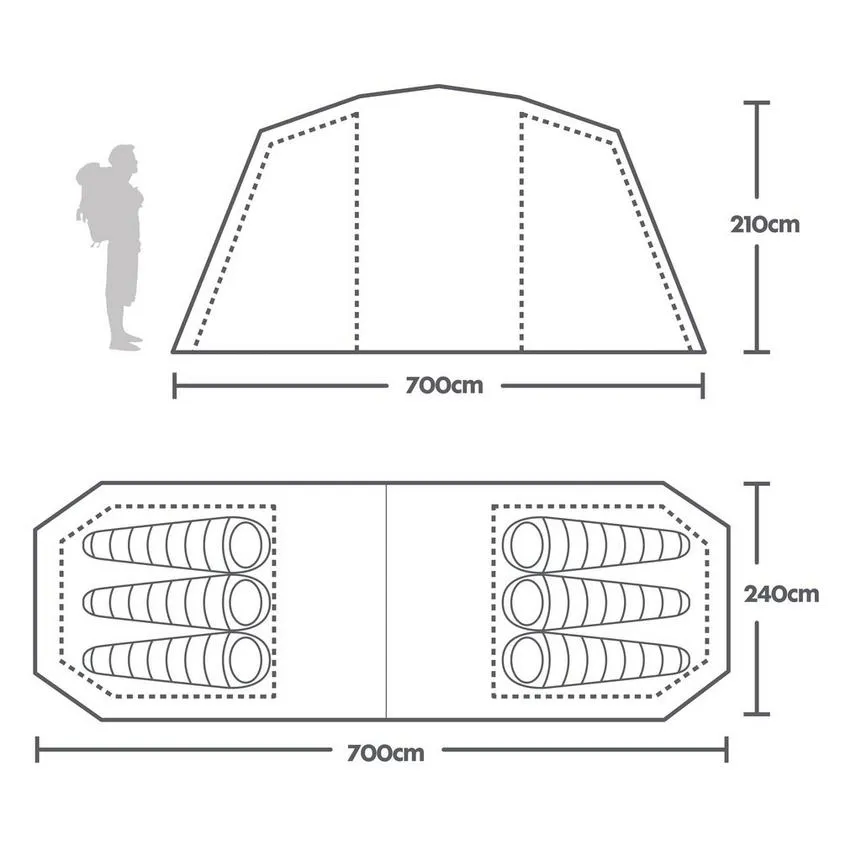 4 Person Tent Hire - Vegan Camp Out 2025