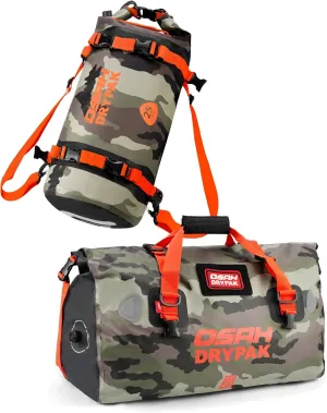 40L Waterproof Duffel Bag & 25L Dry Bag