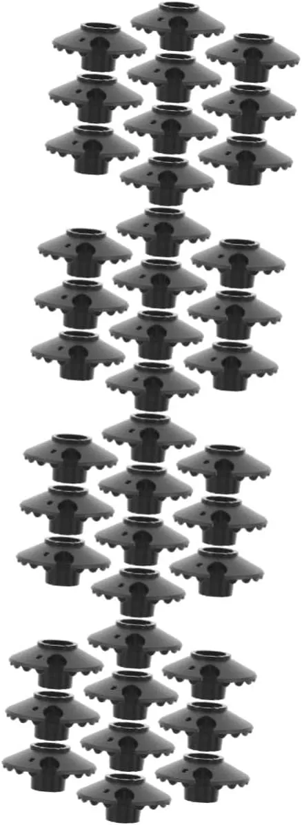 40pcs Trekking Pole Replacement Tips Protective Caps for Cane Walking Stick -Sink Hiking Accessories for Mud Dirt Compatible All Standard Poles
