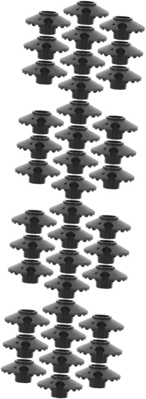 40pcs Trekking Pole Replacement Tips Protective Caps for Cane Walking Stick -Sink Hiking Accessories for Mud Dirt Compatible All Standard Poles