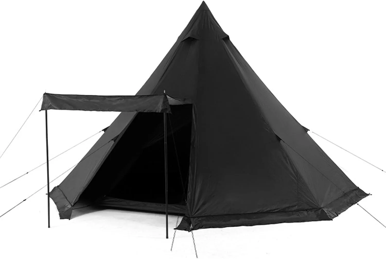 6/12 Person Camping Tent with Porch, Instant Tent, Large Family Cabin Tents with 2 Rooms, Double Layer Glamping Tent with Rainfly for Outdoor,Picnic,Camping