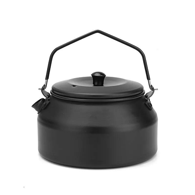 6Pcs Lightweight Portable Non-Stick Aluminum Camping Pot Set