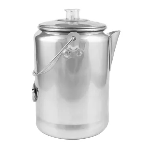 9 Cup Aluminum Coffee Pot