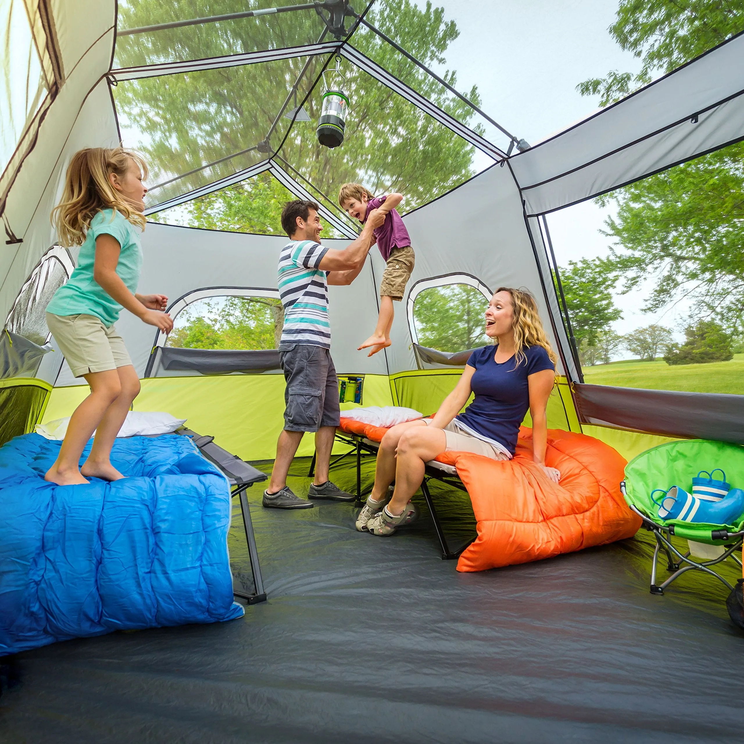 9-Person Tent - Green