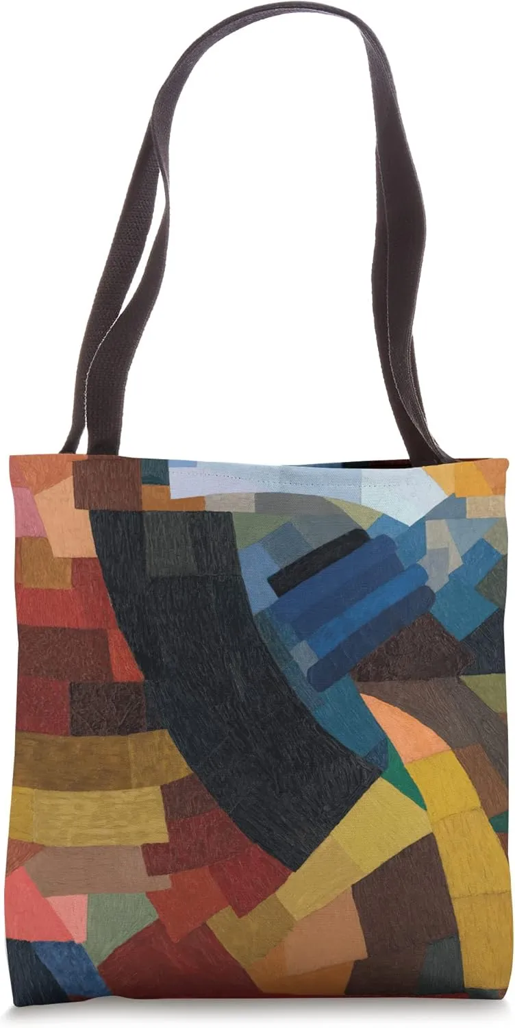Abstract Fragments Tote Bag