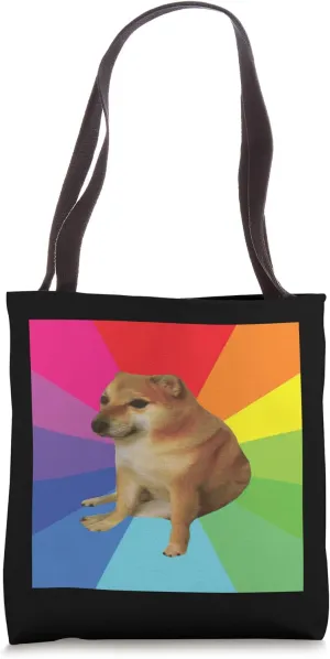 Advice Cheems Meme Tote Bag