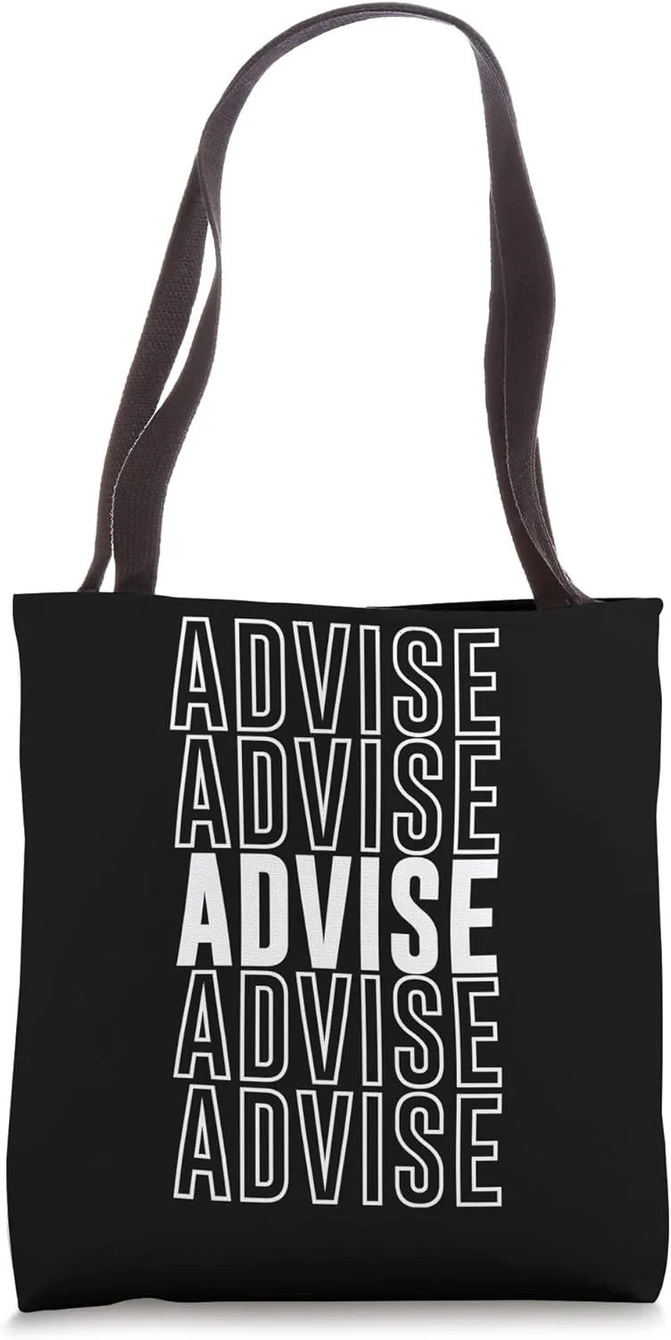 Advise Tote Bag
