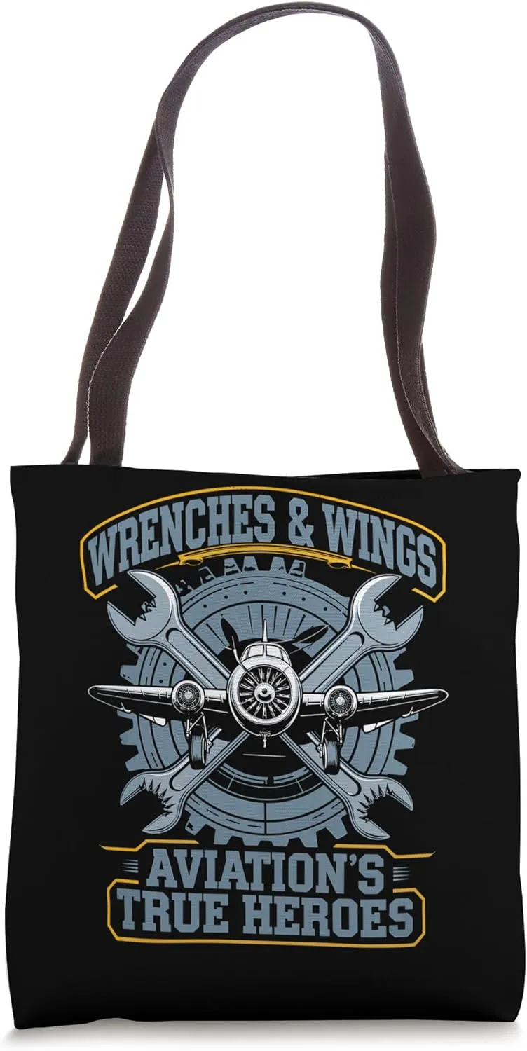 Aircraft Maintenance Aircraft Technician Aviation Mechanic Tote Bag