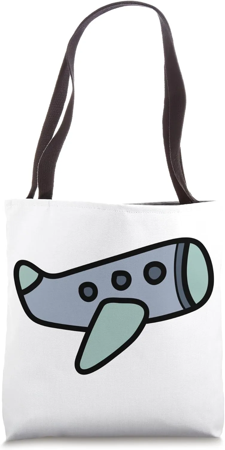 Airplane Tote Bag