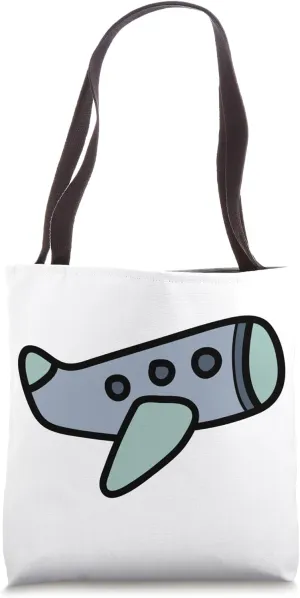Airplane Tote Bag