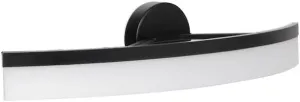 allen   roth Lynnpark 1-Light Black Modern/Contemporary Vanity Light Bar