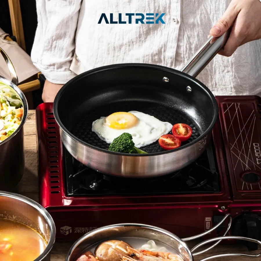 ALLTREK Cooking Set Outdoor 4in1 BRAISER Alat Masak Camping Besar