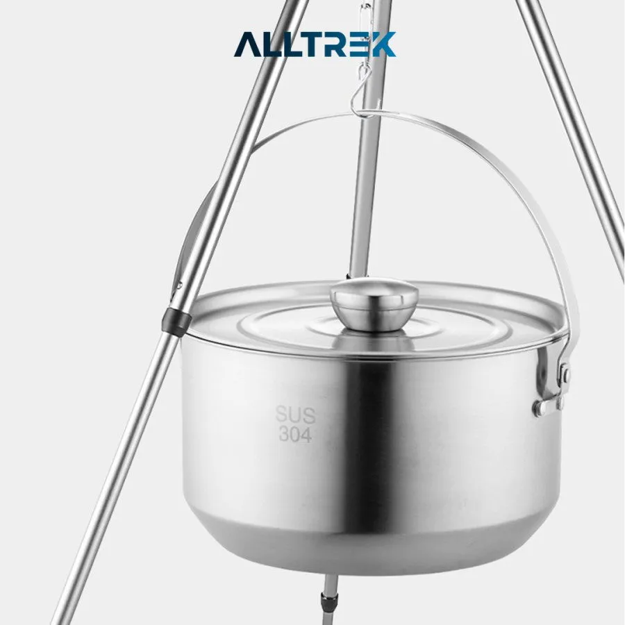 ALLTREK Cooking Set Outdoor 4in1 BRAISER Alat Masak Camping Besar
