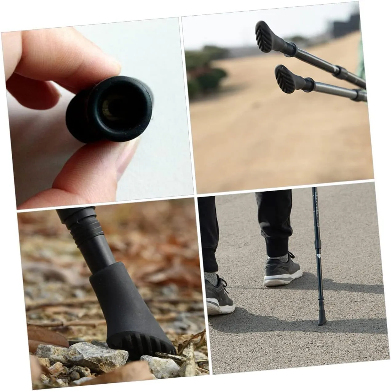 Alpenstock Accessories Hiking Poles Tips Trekking Poles Pole Caps Ends Sticks Caps Replacement Trekking