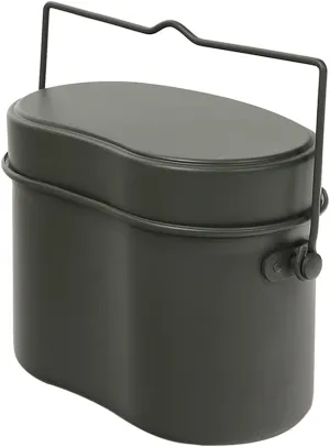 Aluminum Mess Tin Kit with Three Part Mess Tin, Ergonomic Bail Handle for Camping Cookware Set