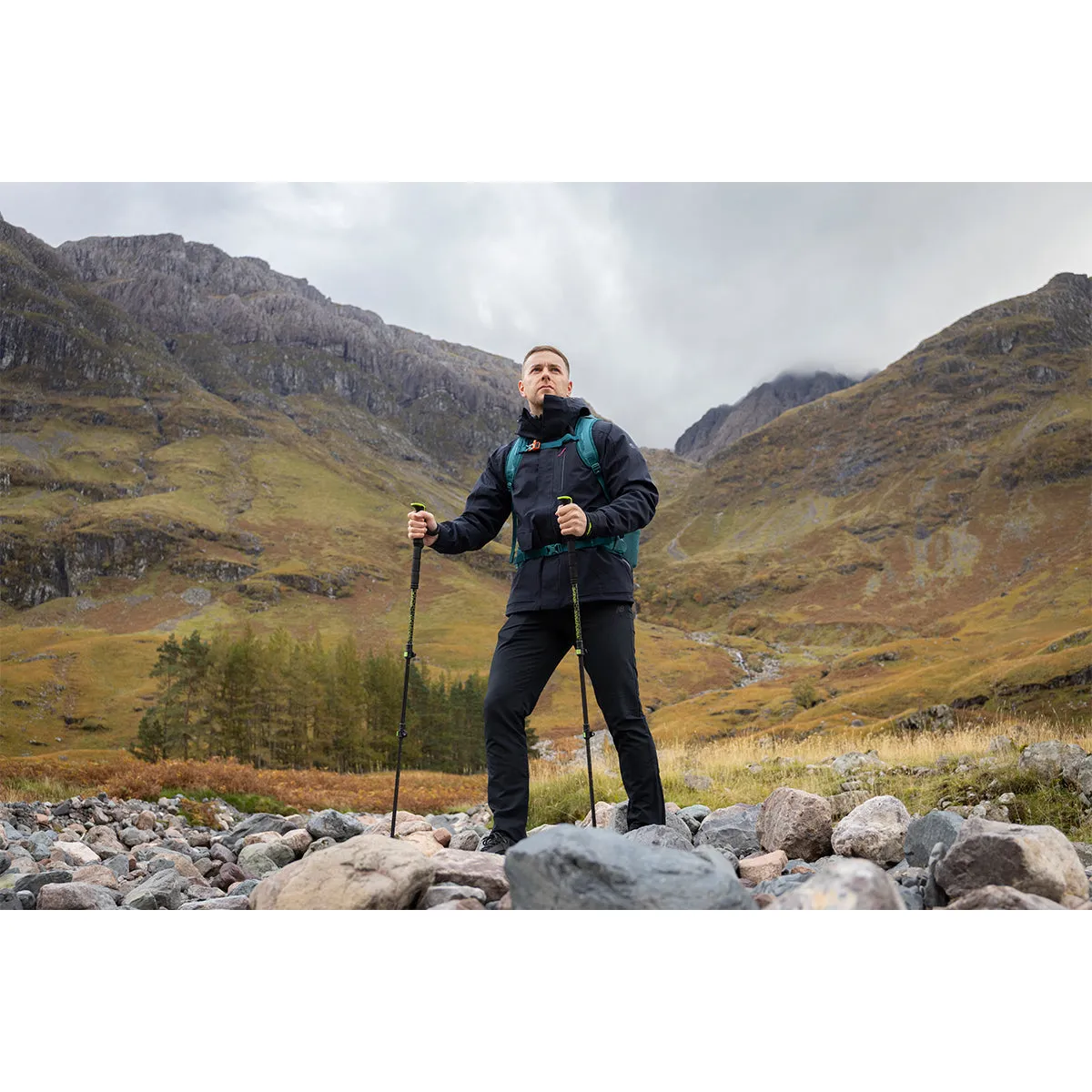 Annapurna Carbon Pole Single - Lime