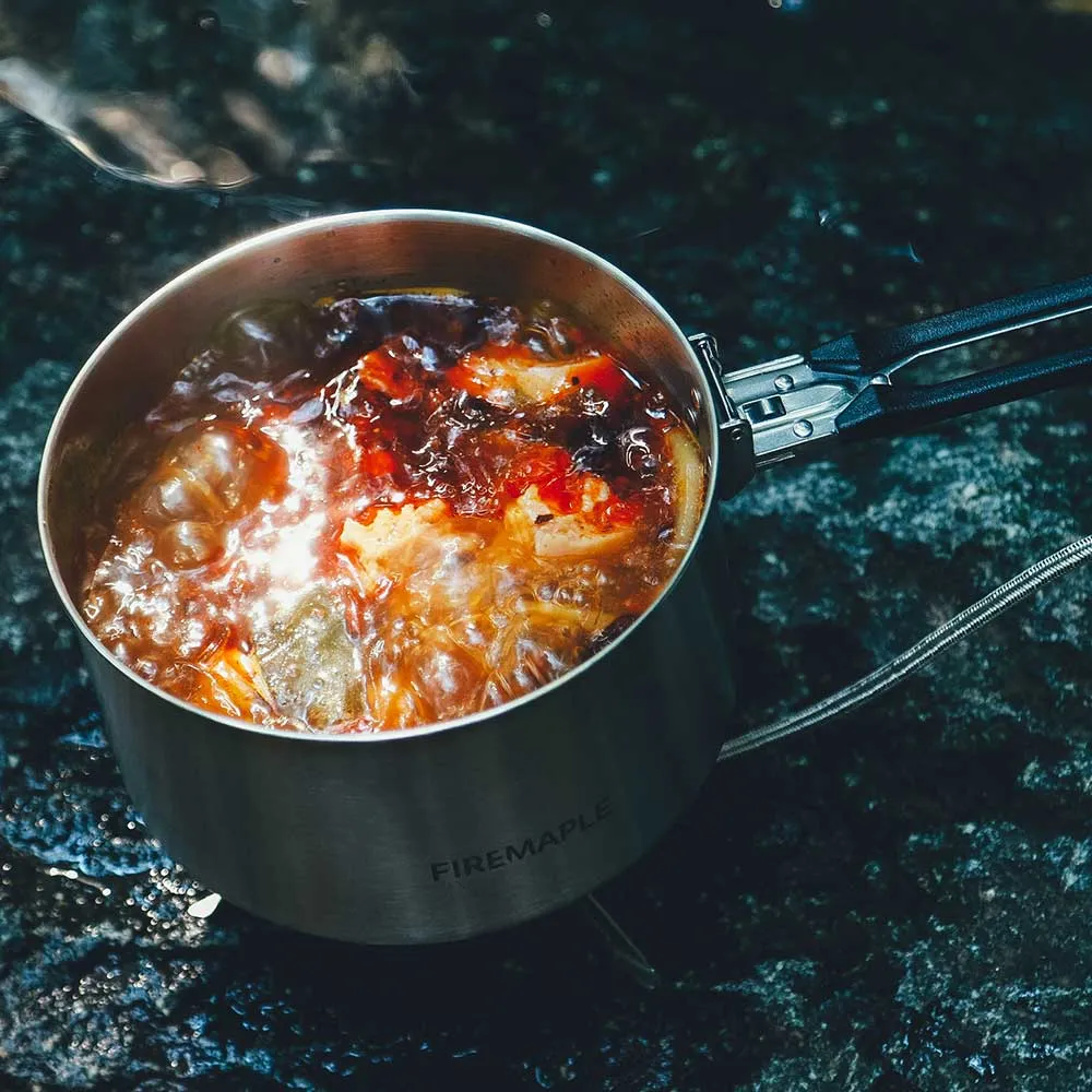Antarcti Pot 1.5L/0.8L Stainless Steel Cookware