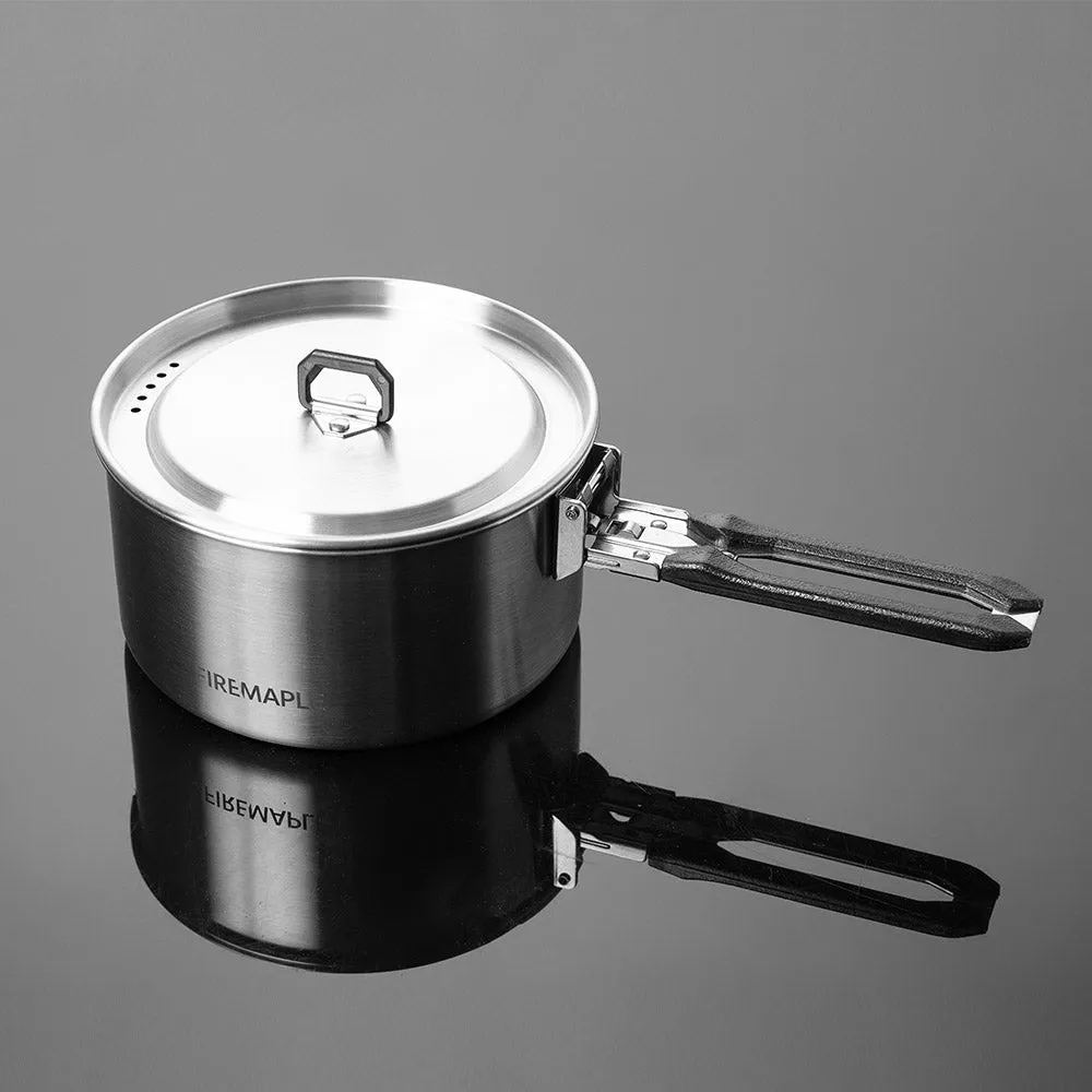Antarcti Pot 1.5L/0.8L Stainless Steel Cookware
