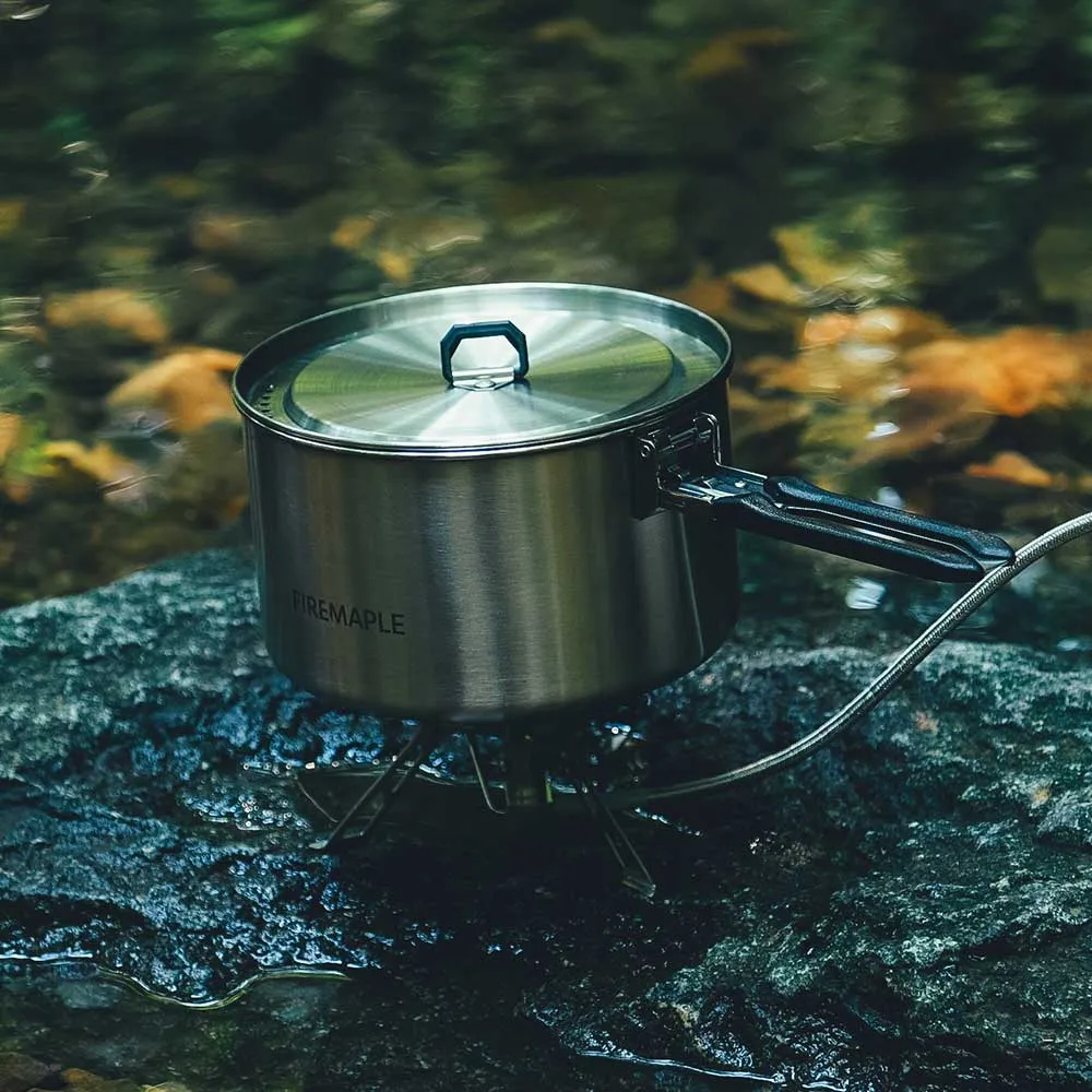Antarcti Pot 1.5L/0.8L Stainless Steel Cookware