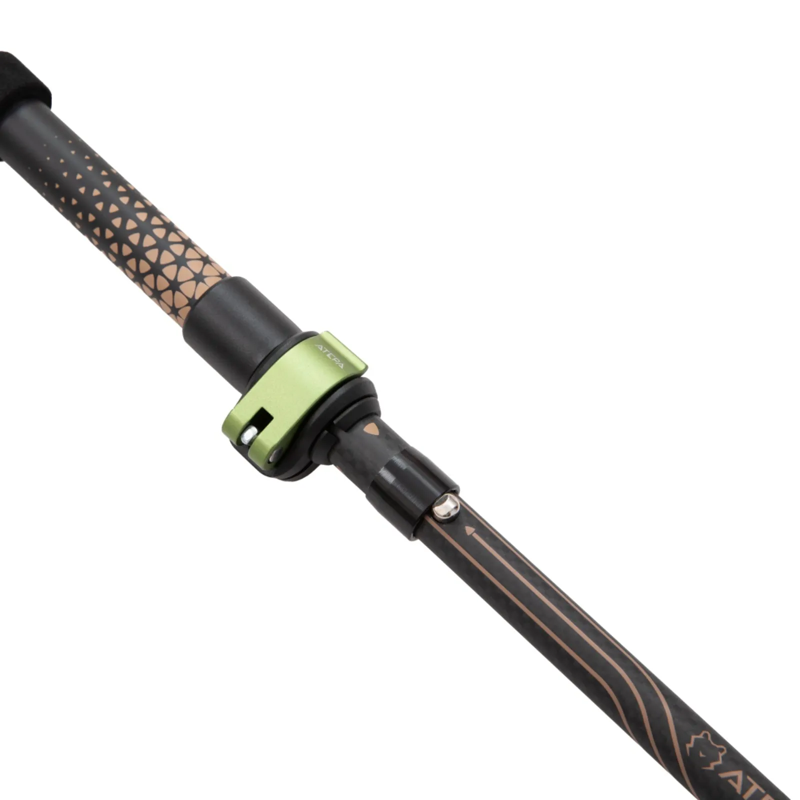 ATEPA Carbon Fiber Trekking Poles – Ultra-Lightweight, Foldable Hiking & Walking Sticks (Pair)
