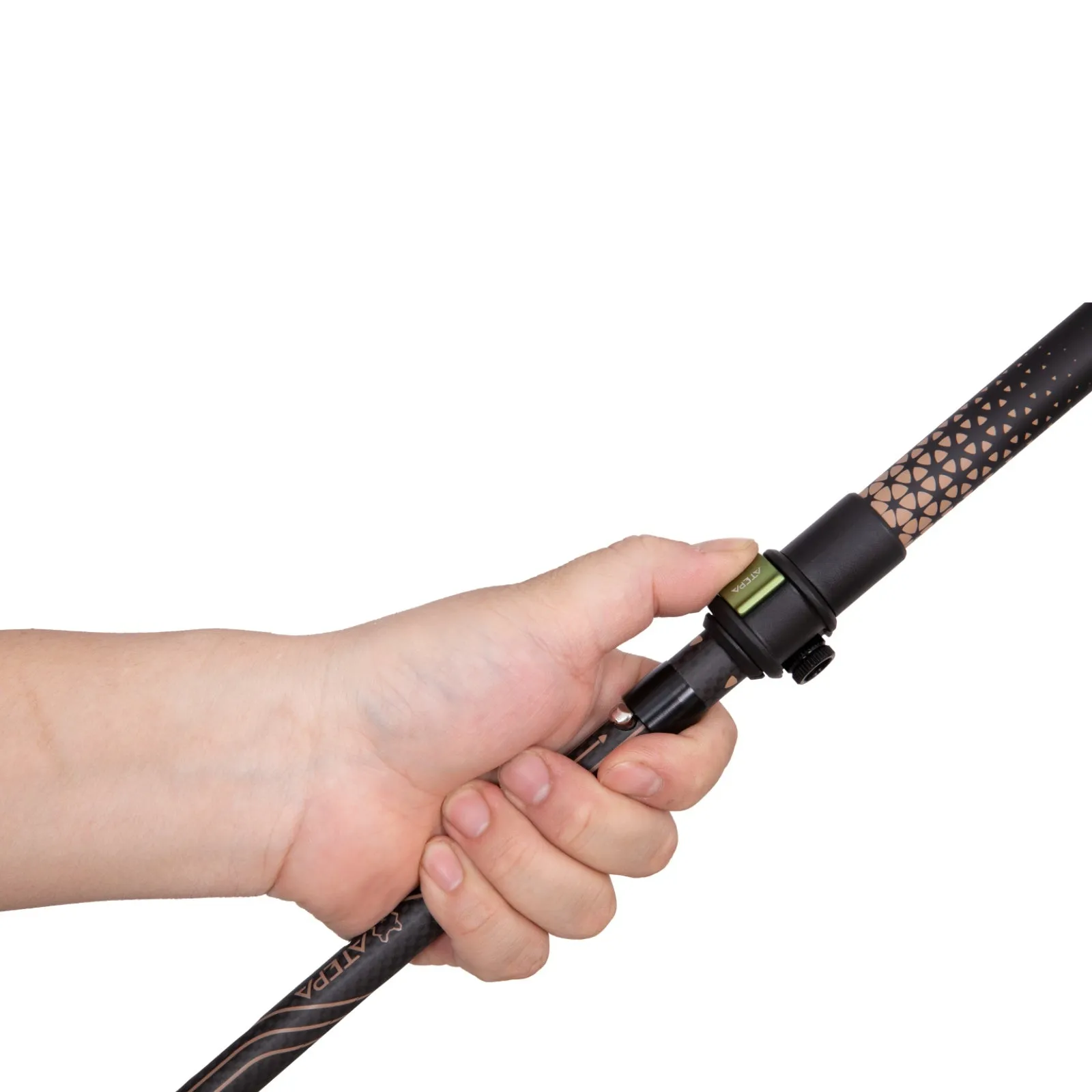 ATEPA Carbon Fiber Trekking Poles – Ultra-Lightweight, Foldable Hiking & Walking Sticks (Pair)