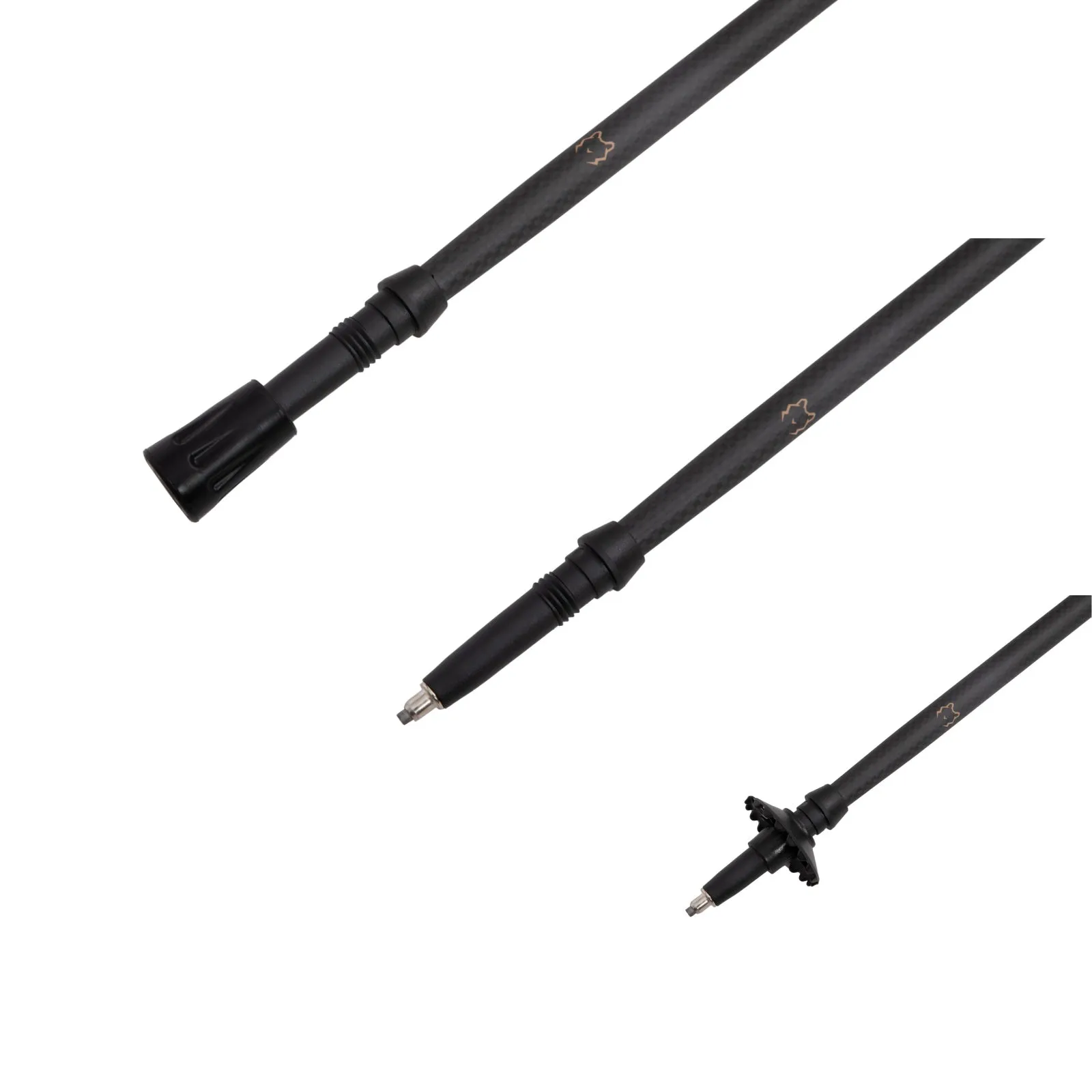 ATEPA Carbon Fiber Trekking Poles – Ultra-Lightweight, Foldable Hiking & Walking Sticks (Pair)