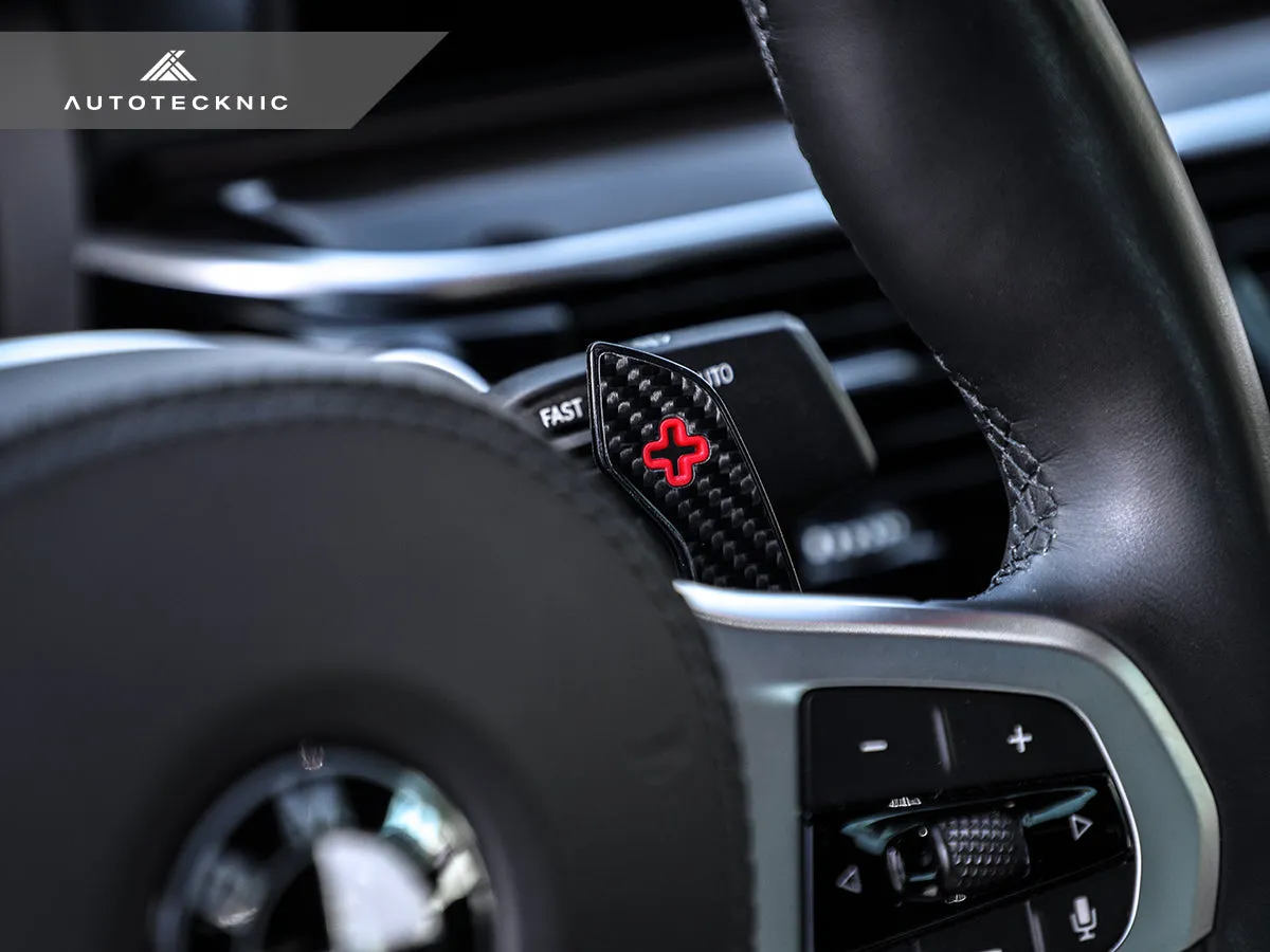 AutoTecknic Carbon Fiber Pole Position Shift Paddles - G05 X5