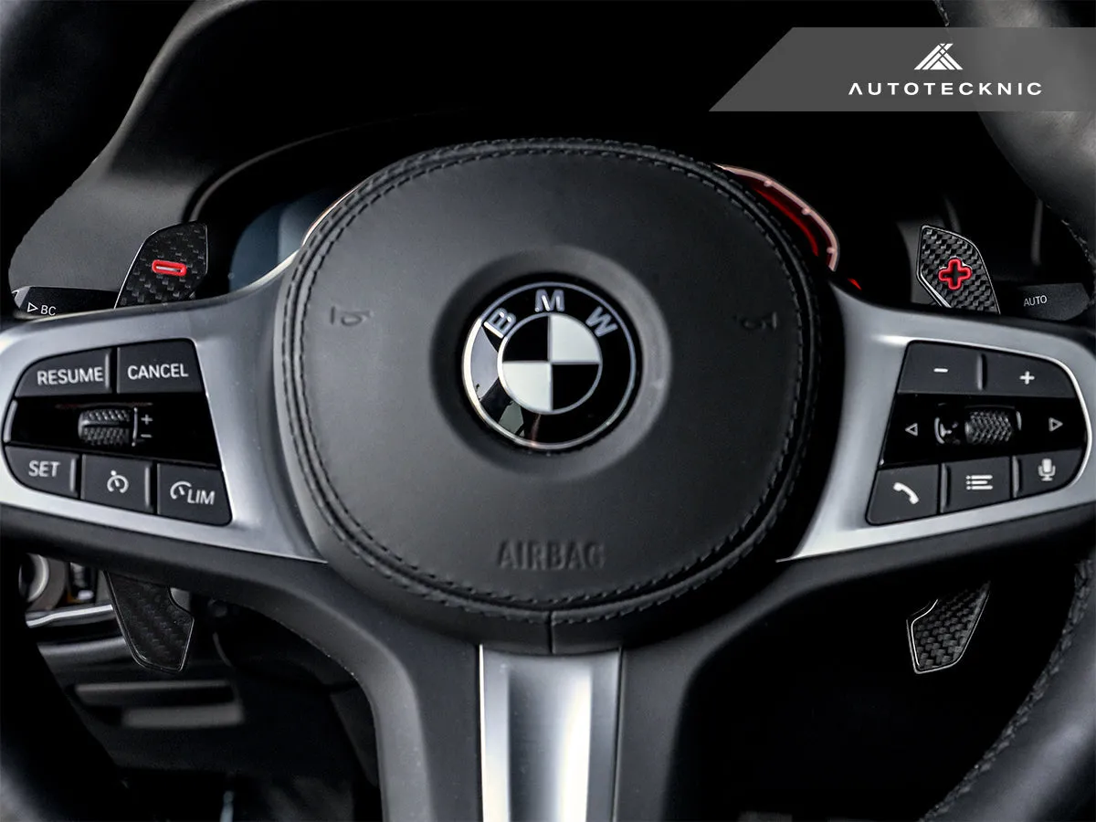 AutoTecknic Carbon Fiber Pole Position Shift Paddles - G05 X5