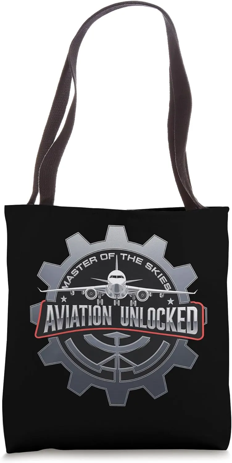Aviation Electronics Aircraft Maintenance Airframe Mechanic Tote Bag