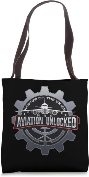 Aviation Electronics Aircraft Maintenance Airframe Mechanic Tote Bag