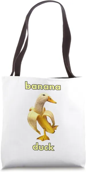 banana duck Tote Bag