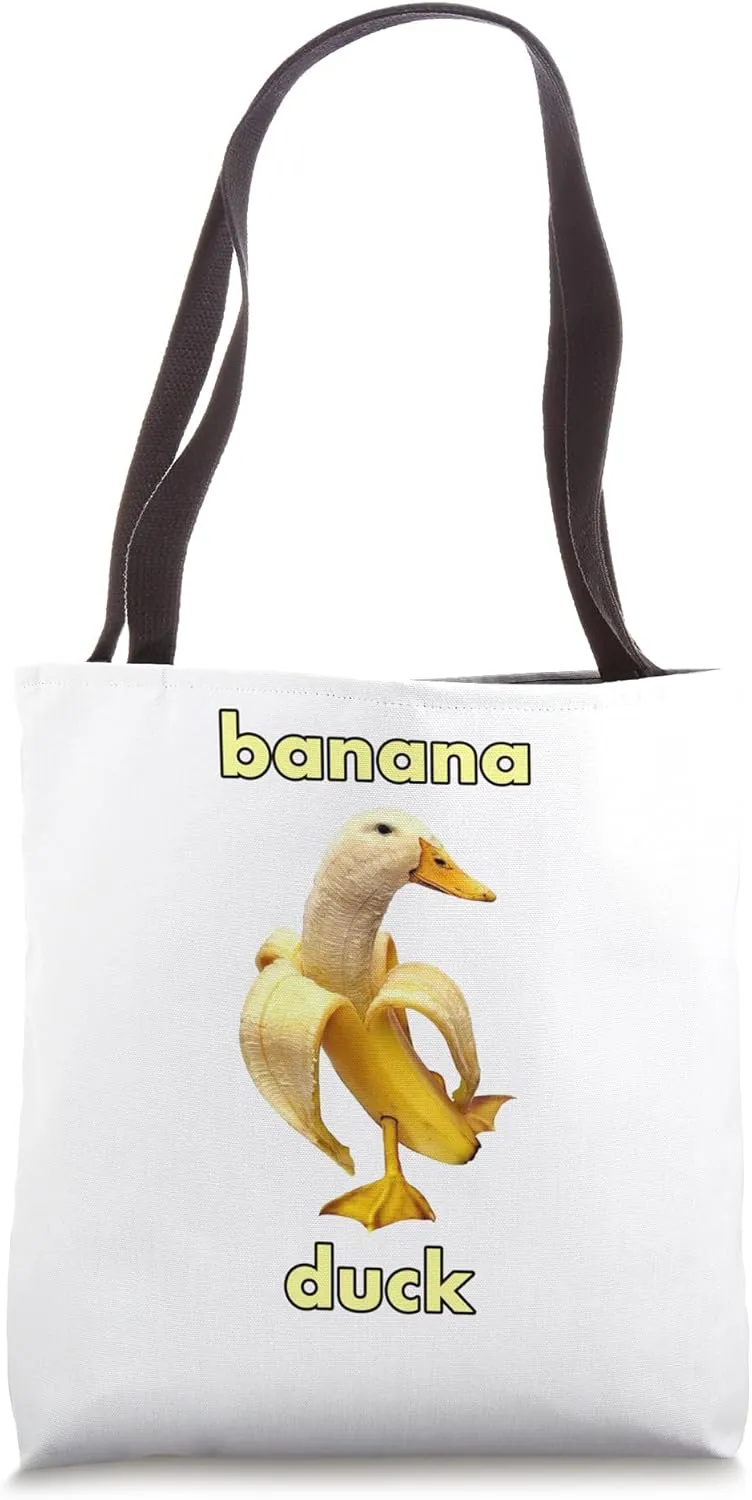 banana duck Tote Bag