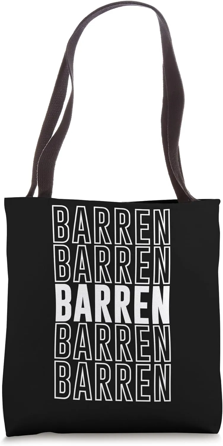Barren Tote Bag