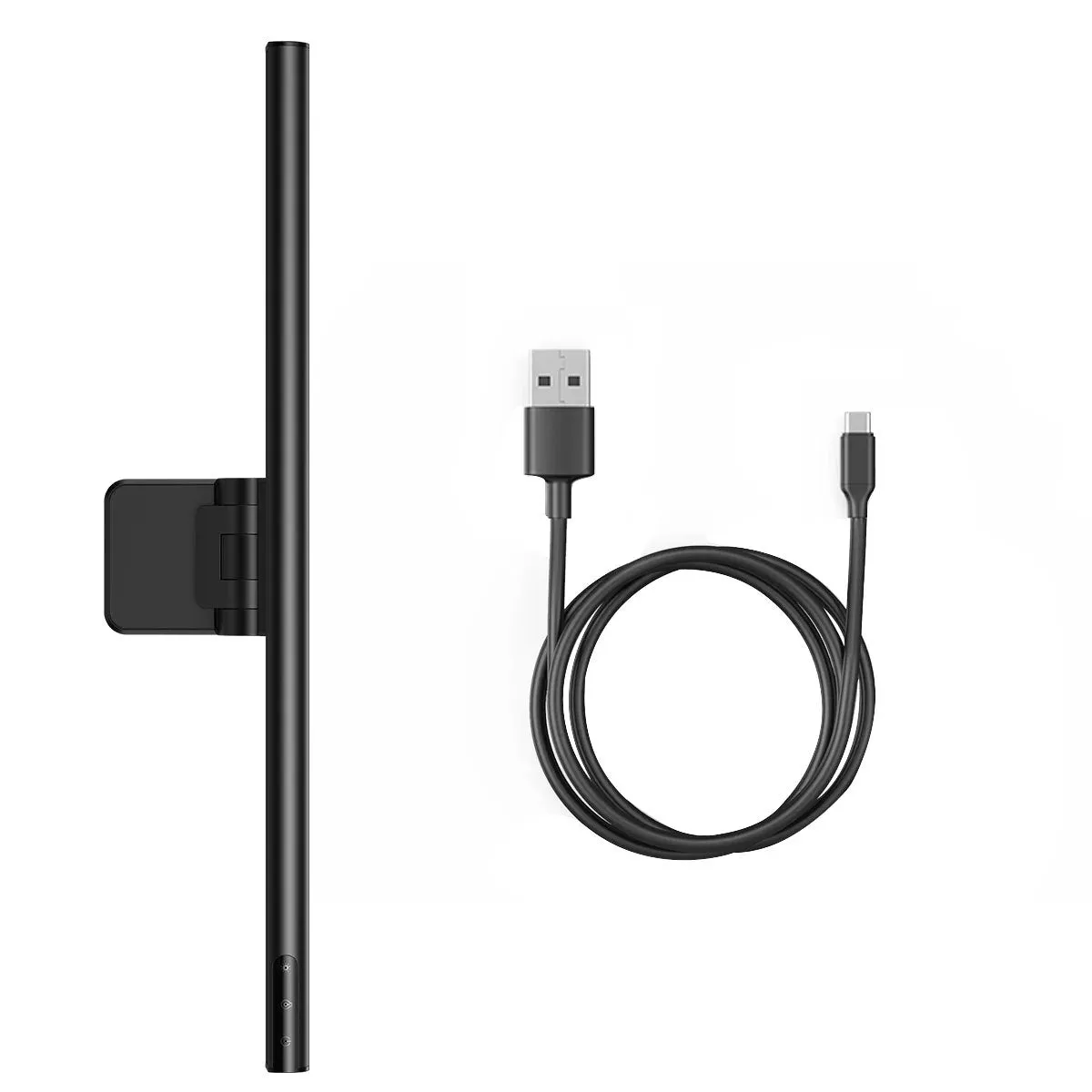 Baseus i-wok Series USB Asymmetric Light Source Screen Hanging Light Youth (Black) (DGIWK-B01)