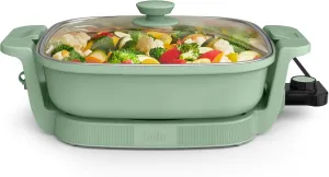 Bella Make and Take Electric Skillet, Seaglass