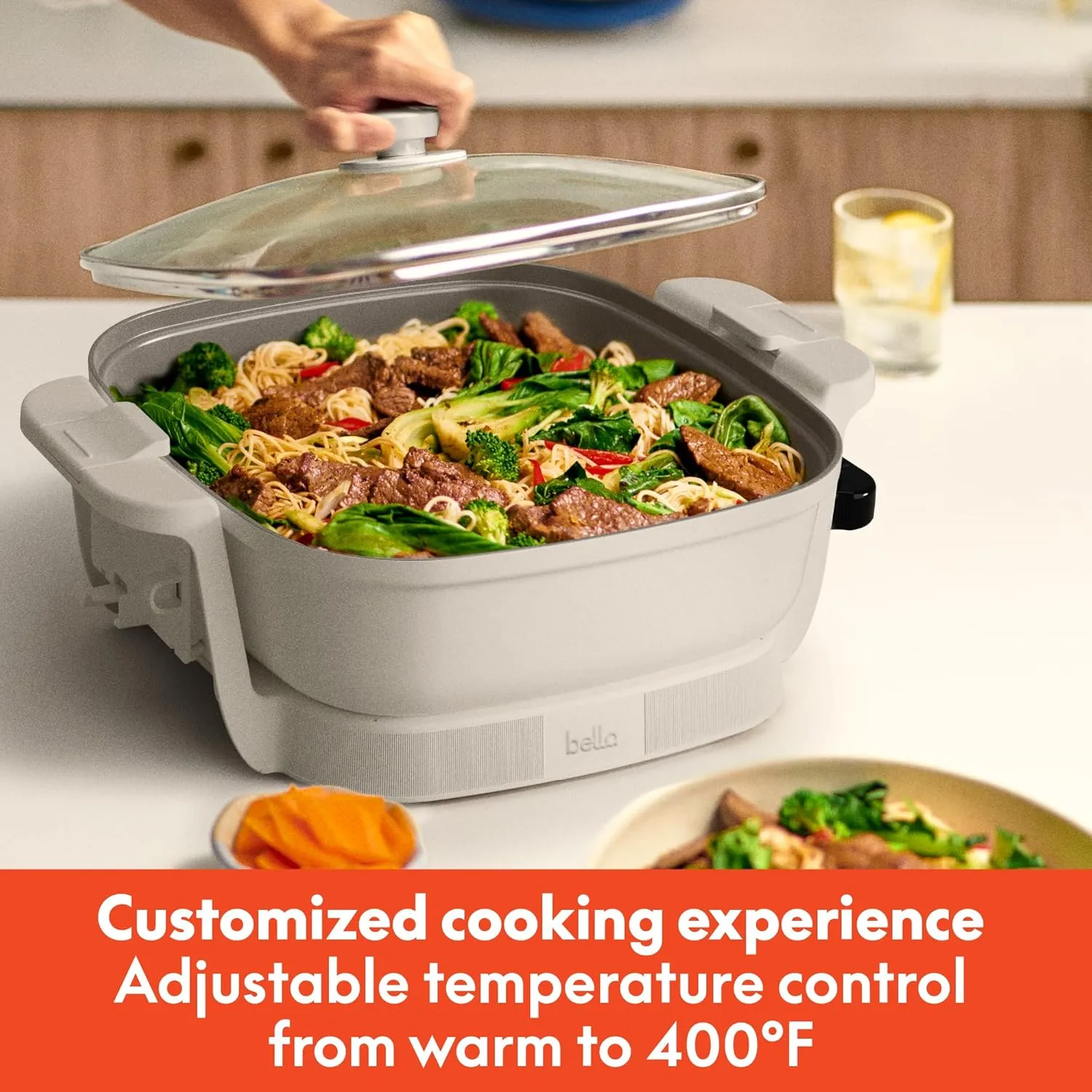 bella Make and Take Electric Skillet