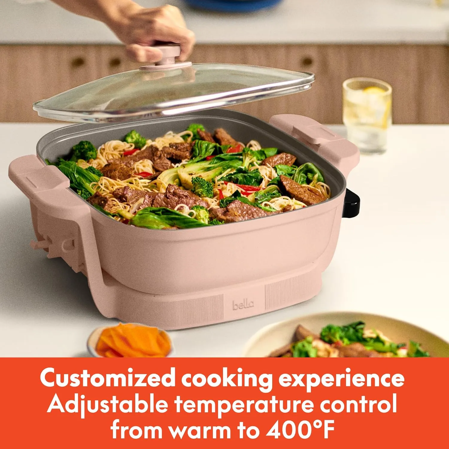 bella Make and Take Electric Skillet